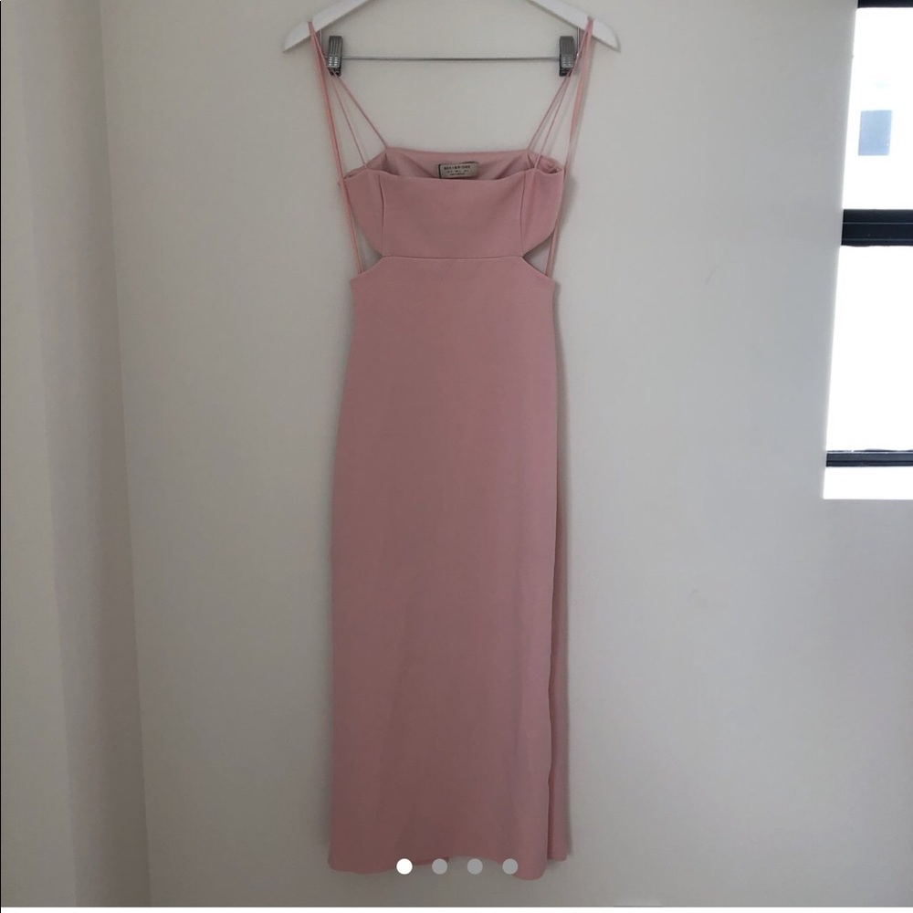 Bec + bridge pink dress NWT